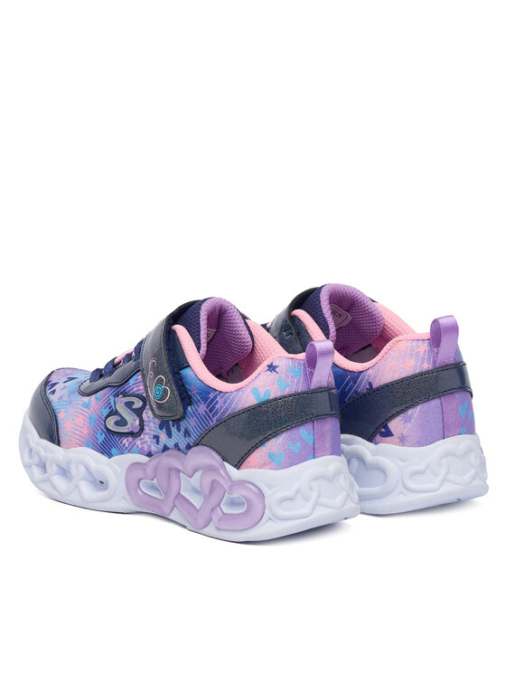 Skechers Снікерcи Skechers Infinite Heart Lights 303261L/NVMT Фіолетовий