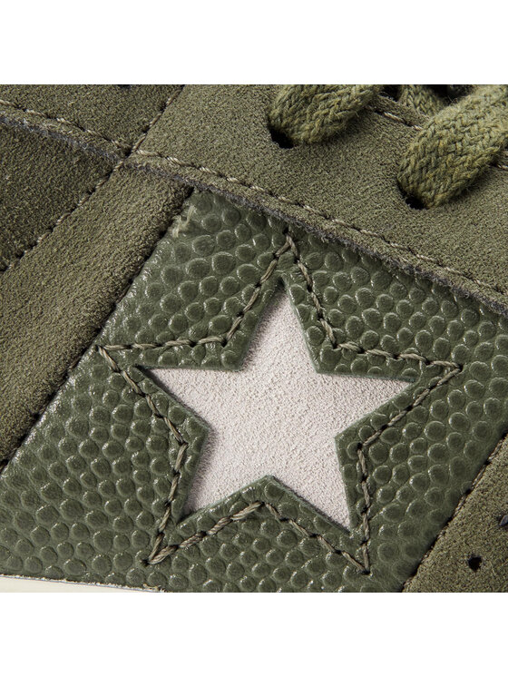 Converse Tenis superge Converse One Star Ox 163198C Zelena