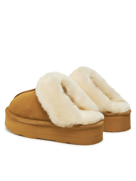 Bearpaw Papuče Bearpaw Retro Loki 2487W Bež