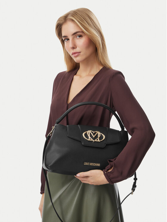 LOVE MOSCHINO Torebka LOVE MOSCHINO JC4209PP0PKB0000 Czarny