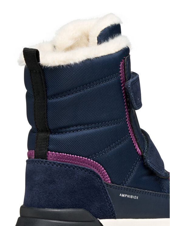 Geox Sniega zābaki Geox J Trekkyup Girl B Abx J46M7E 08V22 C4269 M Tumši zils