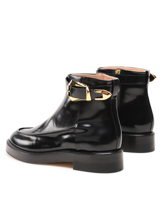 Alberta Ferretti Боти Alberta Ferretti 22251A6104 8005 Черен