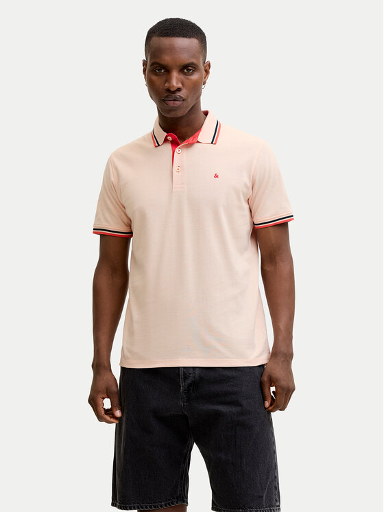 Jack & Jones Jack & Jones Polo Paulos 12136668 Naranja claro Regular Fit