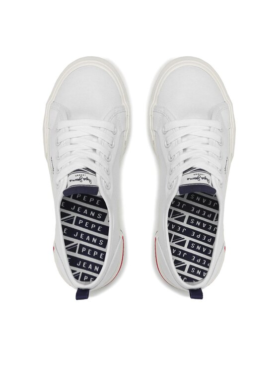 Pepe Jeans Кросівки Pepe Jeans Brady Basic G PGS30561 Білий