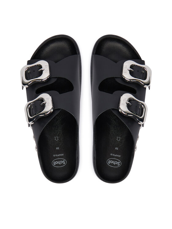 Scholl Шльопанці Scholl Flora 2 F00700 Чорний