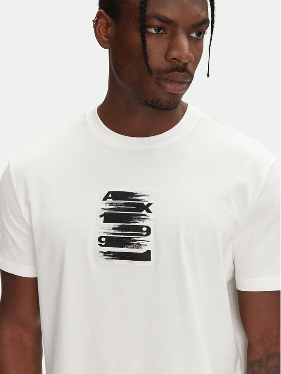 Armani Exchange Armani Exchange Camiseta XM000548 AF10362 U0009 Blanco Regular Fit