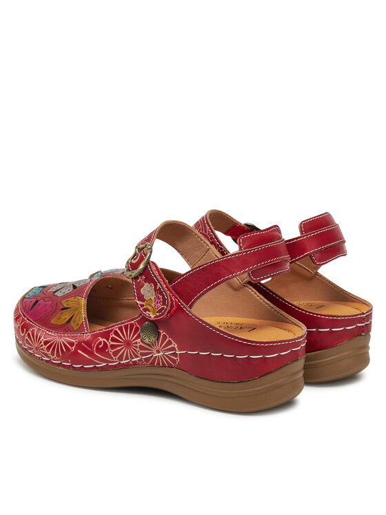 Laura Vita Sandalias Laura Vita Biscuit 23 Rojo