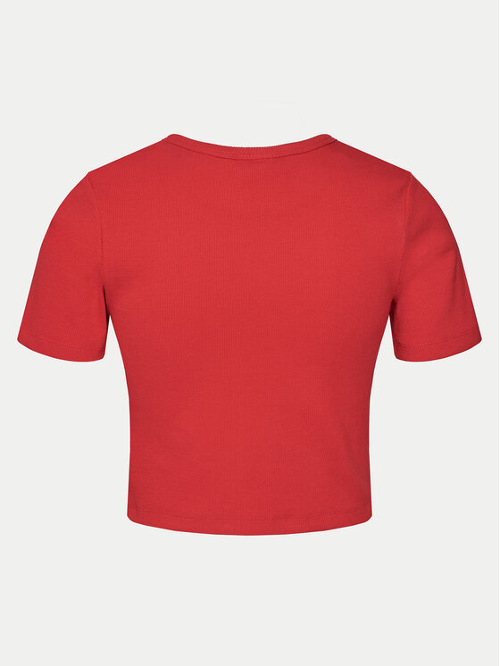JJXX JJXX Póló Florie 12217164 Piros Slim Fit