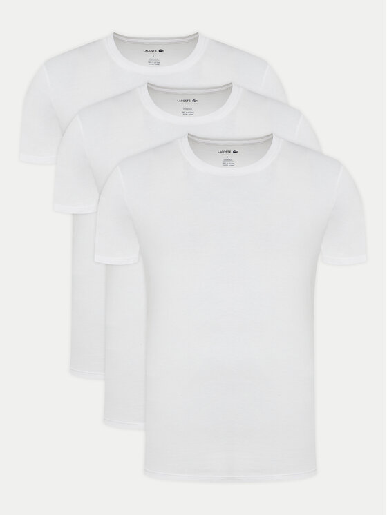 Lacoste Lacoste Комплект футболок TH9007 Білий Slim Fit
