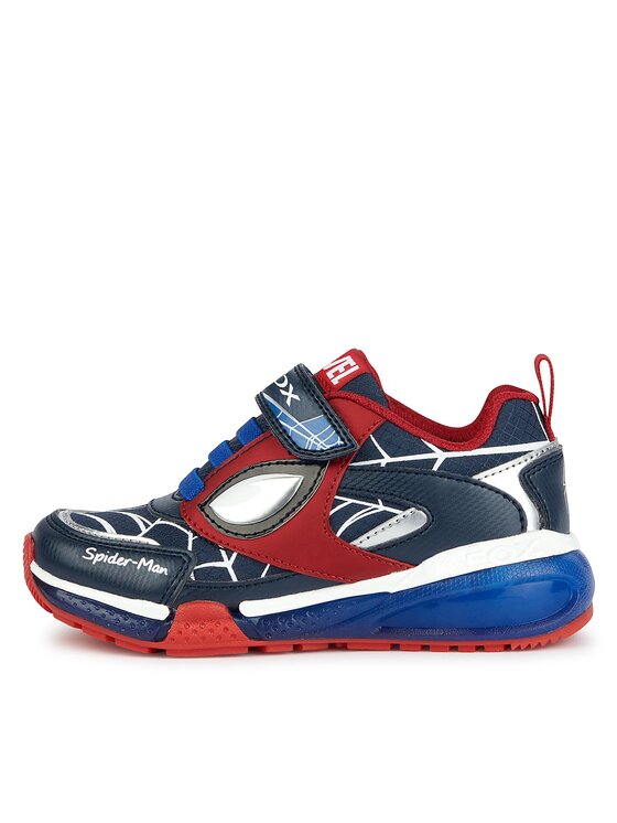 Geox Laisvalaikio batai Geox SPIDER-MAN J Bayonyc Boy J36FED 0FUCE C0833 DD Tamsiai mėlyna