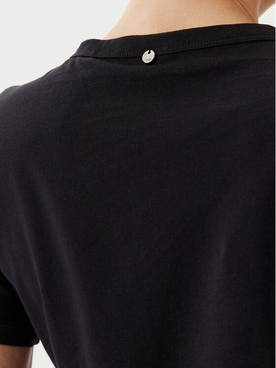 BOSS BOSS Футболка C_Elogo_21 50540260 Чорний Slim Fit