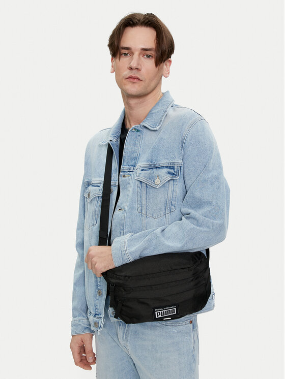 Puma Borsetă Puma Academy Waist Bag 079937 01 Negru