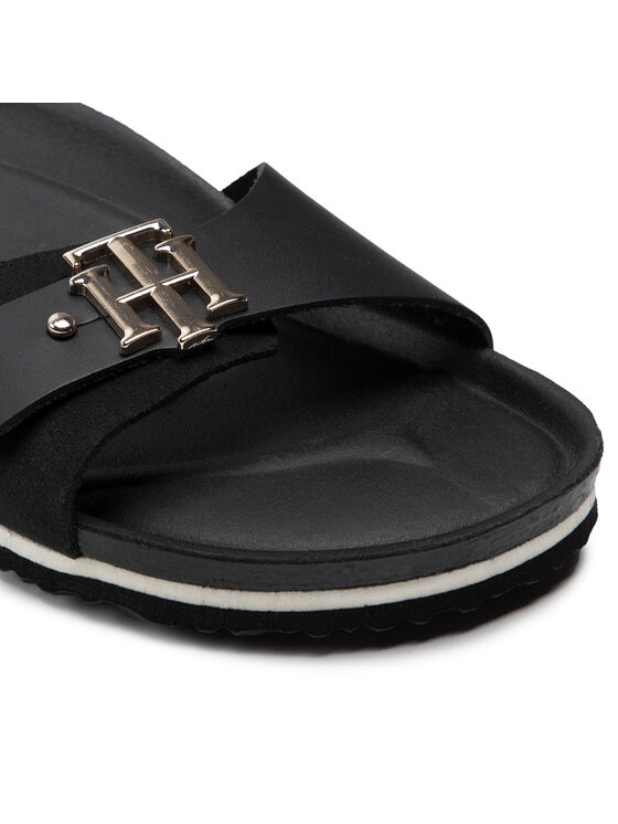 Tommy Hilfiger Nazouváky Tommy Hilfiger Th Molded Footbed Sandal FW0FW05622 Černá