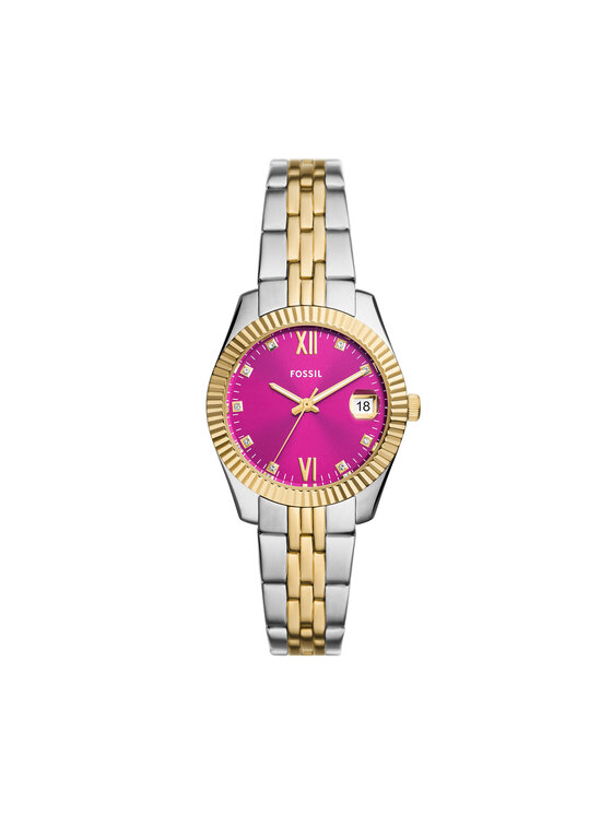 Fossil Hodinky Fossil Scarlette Mini ES5337 Zlatá