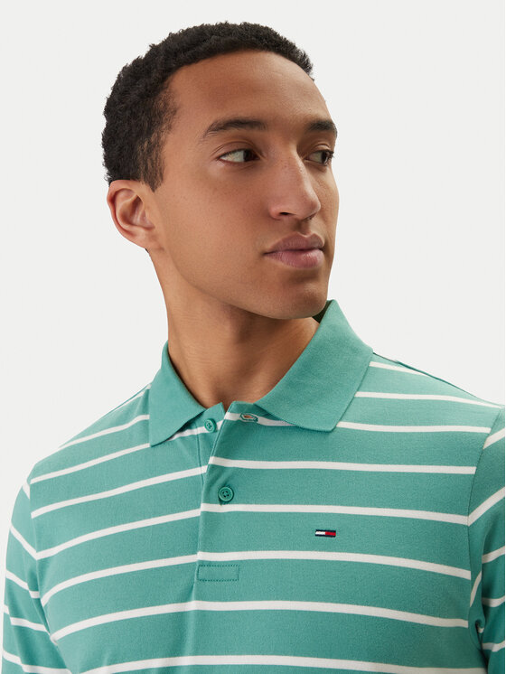 Tommy Jeans Tommy Jeans Polo DM0DM22708 Verde Regular Fit