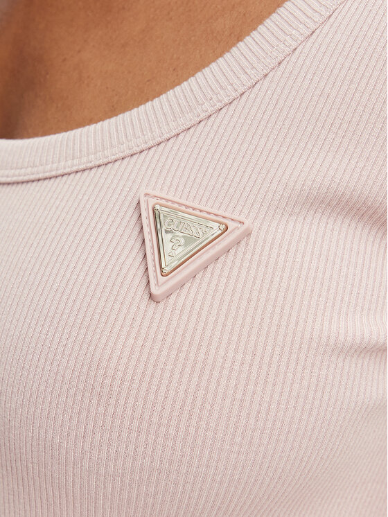 Guess Guess Блузка V4BP07 K8RT2 Рожевий Slim Fit
