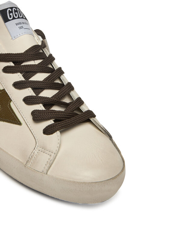 Golden Goose Sneakers Golden Goose Super-Star Classic With List GMF00101,F007516,83112 Alb