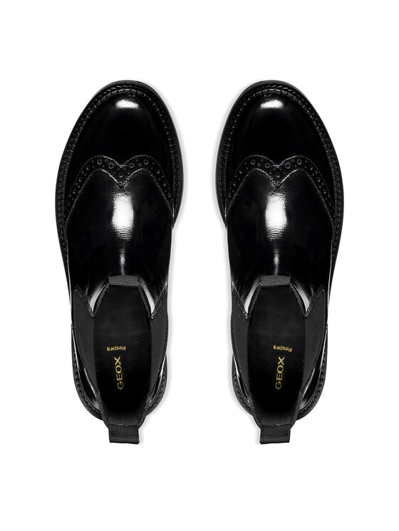 Geox Ghete Jodhpur Geox D Serilda D56WYC 67 C9999 Negru