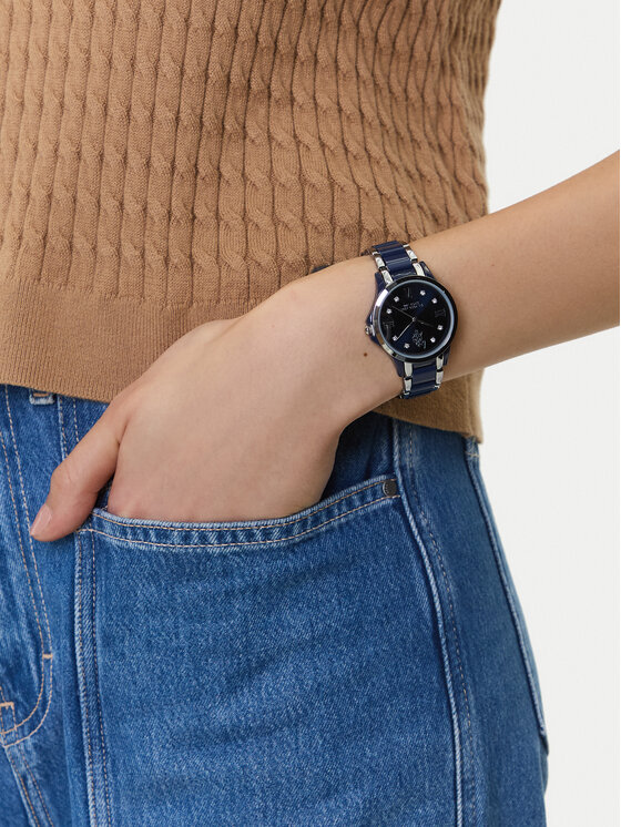 U.S. Polo Assn. Pulkstenis U.S. Polo Assn. Selena USP8380BL Tumši zils