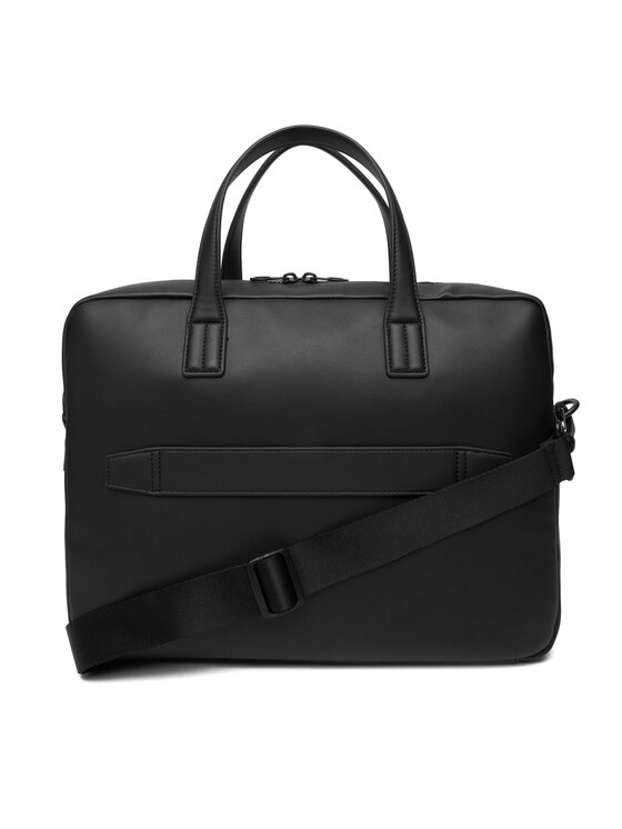 Tommy Hilfiger Τσάντα για laptop Tommy Hilfiger Th Flag Computer Bag AM0AM13989 Μαύρο