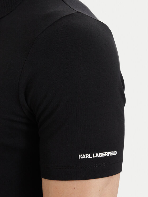 KARL LAGERFELD KARL LAGERFELD Polo 745024 563221 Negro Regular Fit