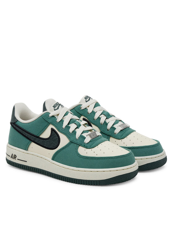 Nike Снікерcи Nike Aire Force 1 LV 8 FN4731 100 GS Зелений