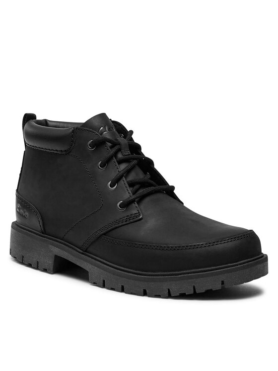 Clarks Trapper stila apavi Clarks Rossdale Mid 261734547 Melns