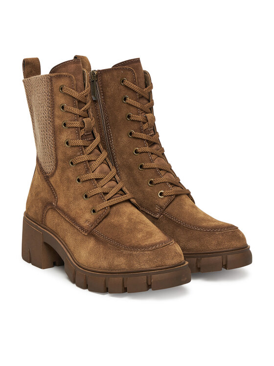 Tamaris Šnurovacia obuv Tamaris 1-25972-45 Hnedá