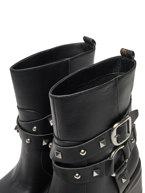 Guess Členková obuv Guess Jhina FLFJHI ELE10 Čierna