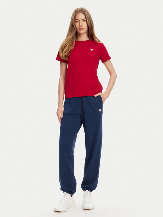 Guess Jeans Guess Jeans T-shirt W4YI10 J1314 Crvena Regular Fit