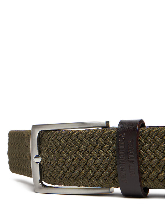 Aeronautica Militare Pánsky opasok Aeronautica Militare 252CI0307UCT03454 Zelená