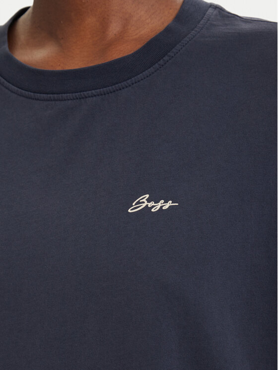 BOSS BOSS Camiseta Eboys 50566831 Azul marino Relaxed Fit