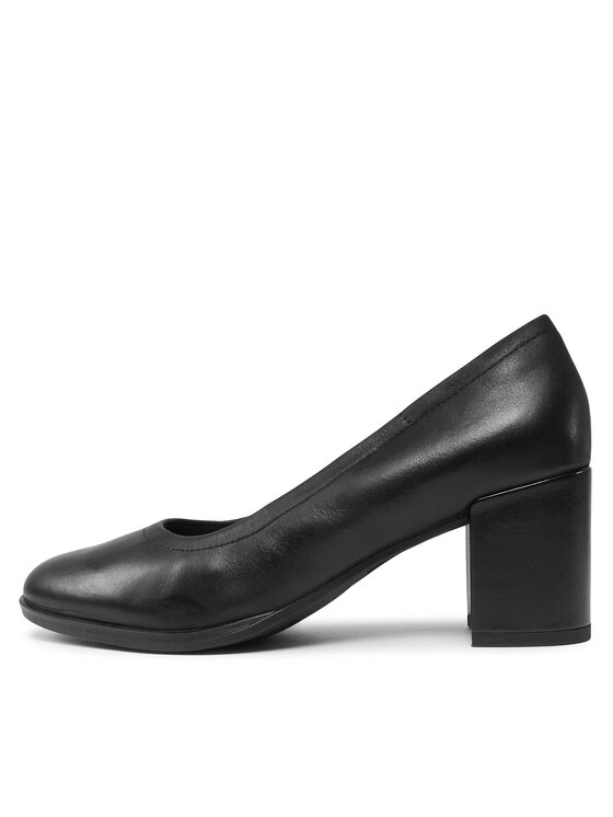 Clarks Туфлі Clarks Freva 55 Court 261709644 Чорний