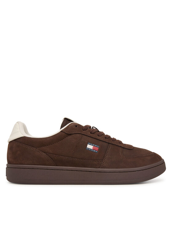 Tommy Jeans Sportcipők Tommy Jeans Archive 98' Nubuck Court EM0EM01788 Sötétbarna