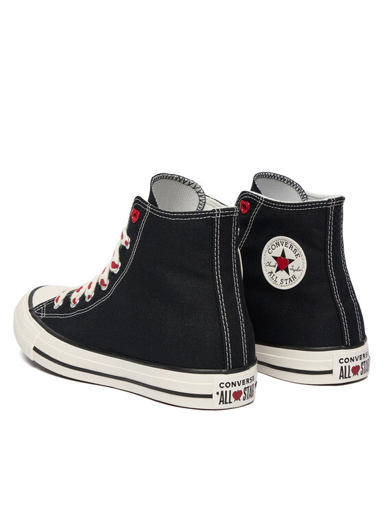 Converse Кеди Converse Chuck Taylor All Star Hearts A19064C Чорний