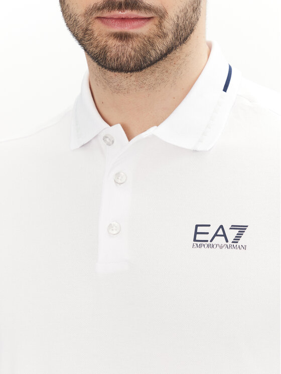 EA7 Emporio Armani EA7 Emporio Armani Polo 7M000184 AF13511 U0002 Blanco Slim Fit