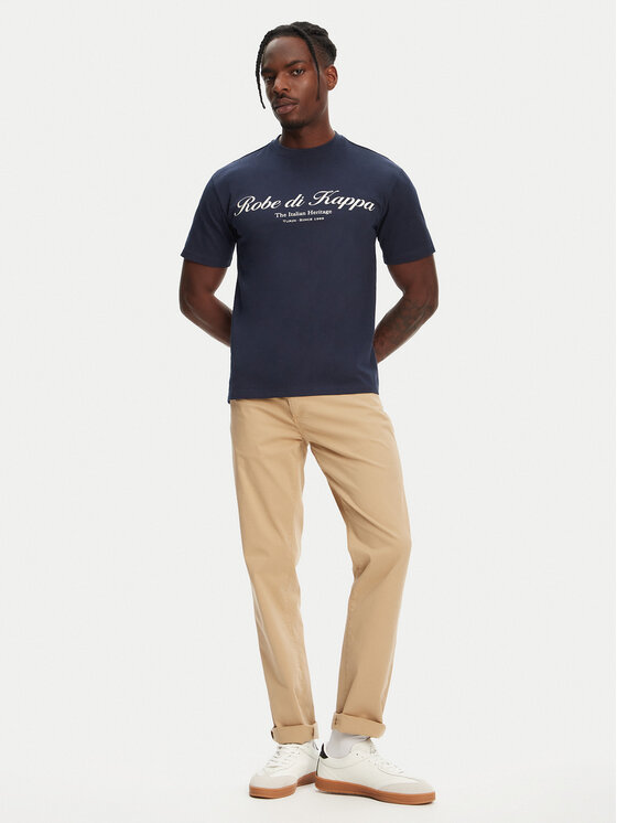 Robe di Kappa Robe di Kappa T-shirt Robe Giovani Tozeur 61151CW Tamnoplava Regular Fit
