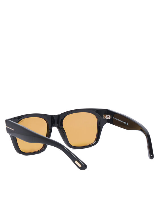 Tom Ford Сонцезахисні окуляри Tom Ford Caine-02 FT1280 Чорний