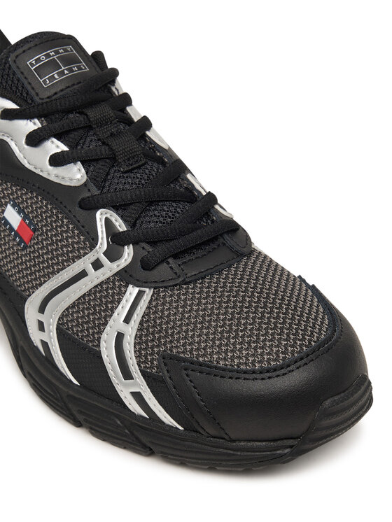 Tommy Jeans Tenisice Tommy Jeans Tjw Modern Runner EN0EN03085 Crna