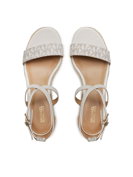 MICHAEL Michael Kors Εσπαντρίγιες MICHAEL Michael Kors Serena Wedge Espadrille 40S2SEMS1B Λευκό