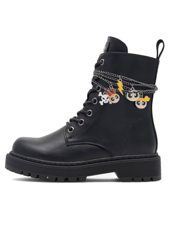 Powerpuff Girls Kotníková obuv Powerpuff Girls AW23-127WBPPG Černá