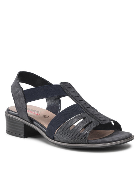 Go Soft Sandały Go Soft WI23-LUCY-01 Granatowy