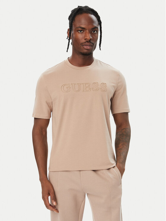 Guess Guess Camiseta Z2YI11 J1314 Beis Regular Fit