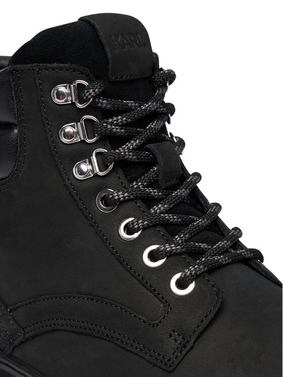 KARL LAGERFELD Bakancs KARL LAGERFELD 8 Kapri Lug KL57548 Fekete