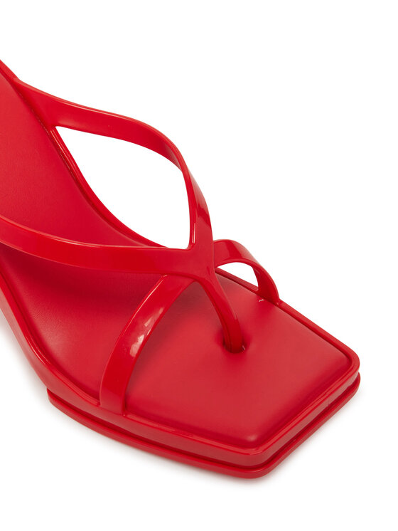 Melissa Japonki Melissa Melissa Glass Heel Ad 35801 Czerwony