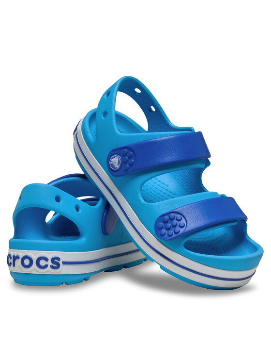 Crocs Босоніжки Crocs Crocband Cruiser Sandal T 209424 Голубий