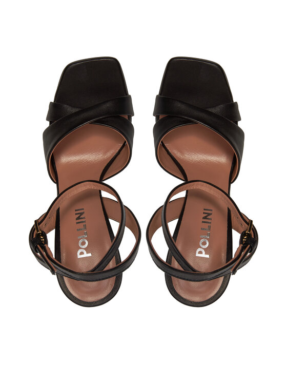 Pollini Босоніжки Pollini SA1602AE1ITEZ000 Чорний