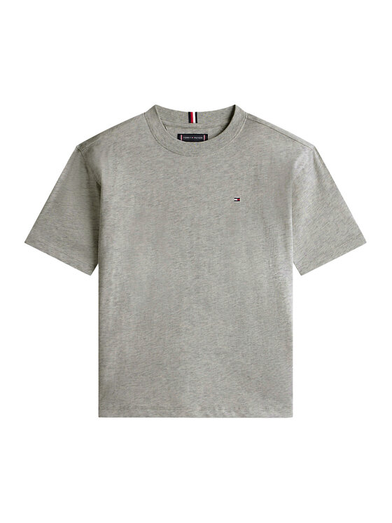 Tommy Hilfiger Tommy Hilfiger Camiseta Essential Archive KB0KB09646 Gris Regular Fit