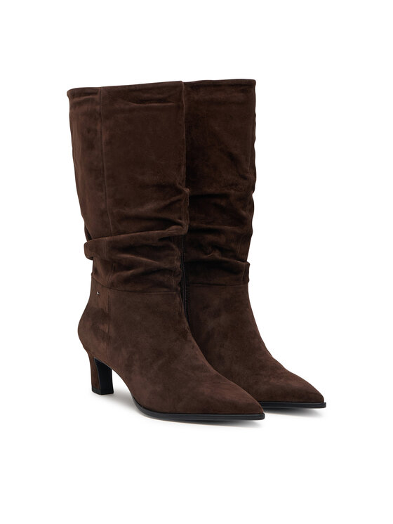 Tamaris Kozačky Tamaris 1-25308-47 Tmavě hnědá