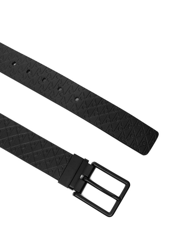 Calvin Klein Pasek Męski Calvin Klein LV04D7063G Czarny